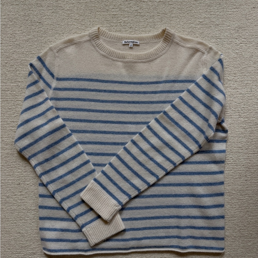 Reformation Cashmere Boyfriend Sweater